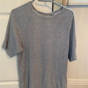Aritzia waffle oversized t shirt